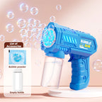 Fully Automatic Bubble Gun Rocket Bubble Machine, Amusement Park Automatic Bubble Blower, Outdoor Toy, Suitable for Children, Be