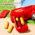 Fully Automatic Bubble Gun Rocket Bubble Machine, Amusement Park Automatic Bubble Blower, Outdoor Toy, Suitable for Children, Be
